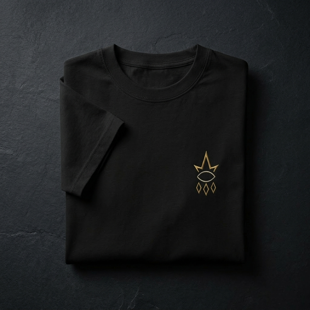 REGN Logo Tee — lifestyle editorial shot